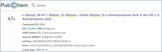 PubChem_1 PubchemでCAS RNを調べる